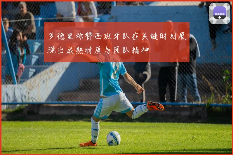 罗德里称赞西班牙队在关键时刻展现出成熟特质与团队精神